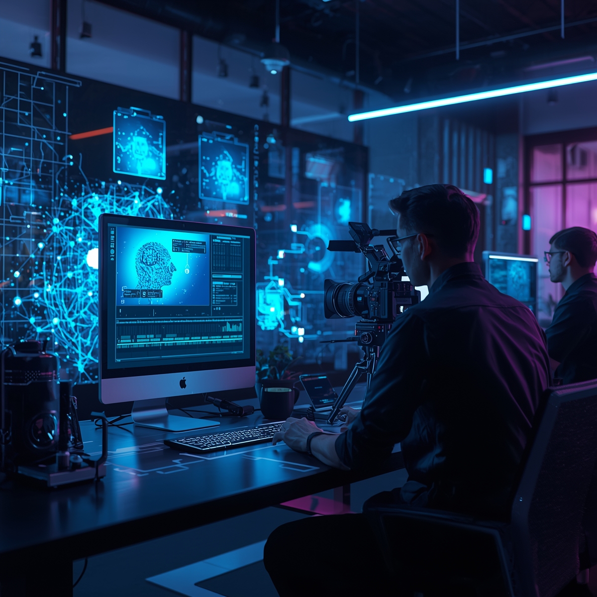 آموزش ساخت فیلم با هوش مصنوعی | آموزشگاه فراهوش